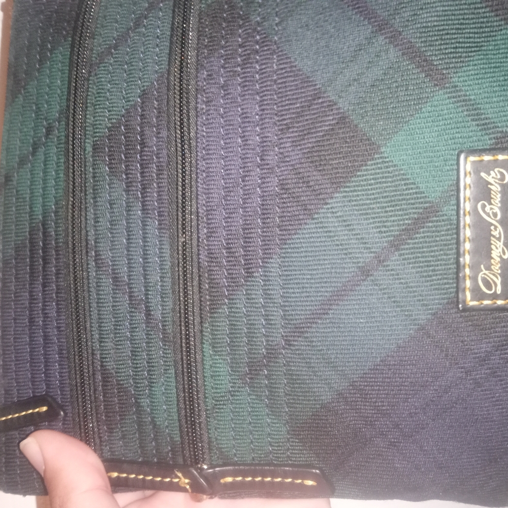Green Plaid Bag Dooney & Bourke